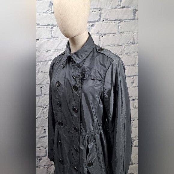 Burberry Gray Trench Coat - Picture 12 of 16